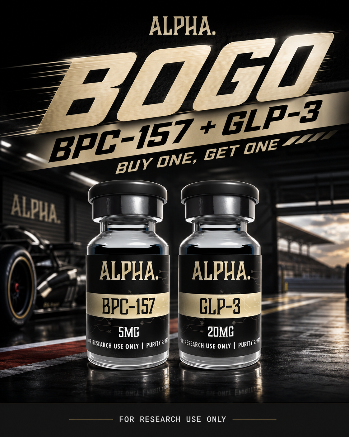 Alpha Pro Research Facebook ad