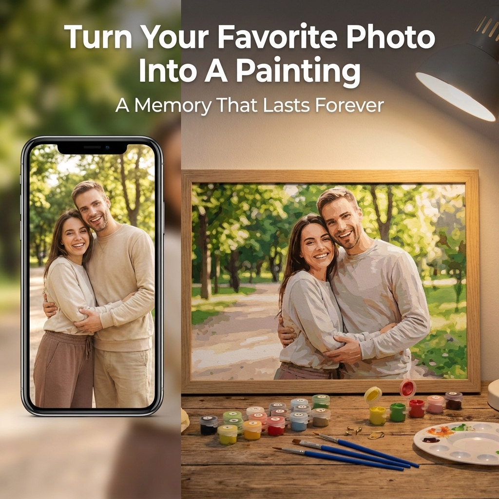 Paint by Numbers - DIY Facebook ad