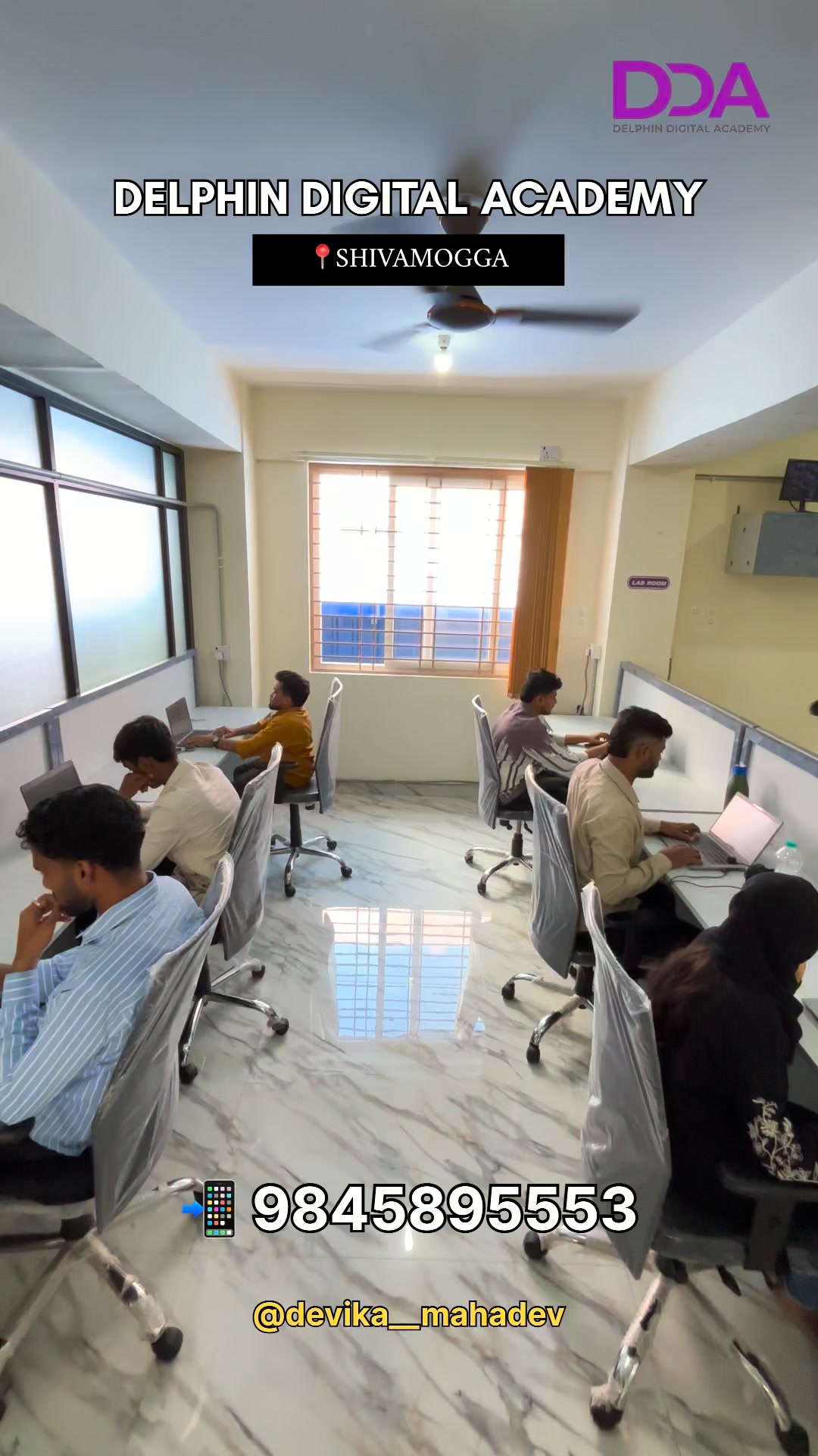 Delphin Digital Academy Facebook ad: Join the Next Batch Today