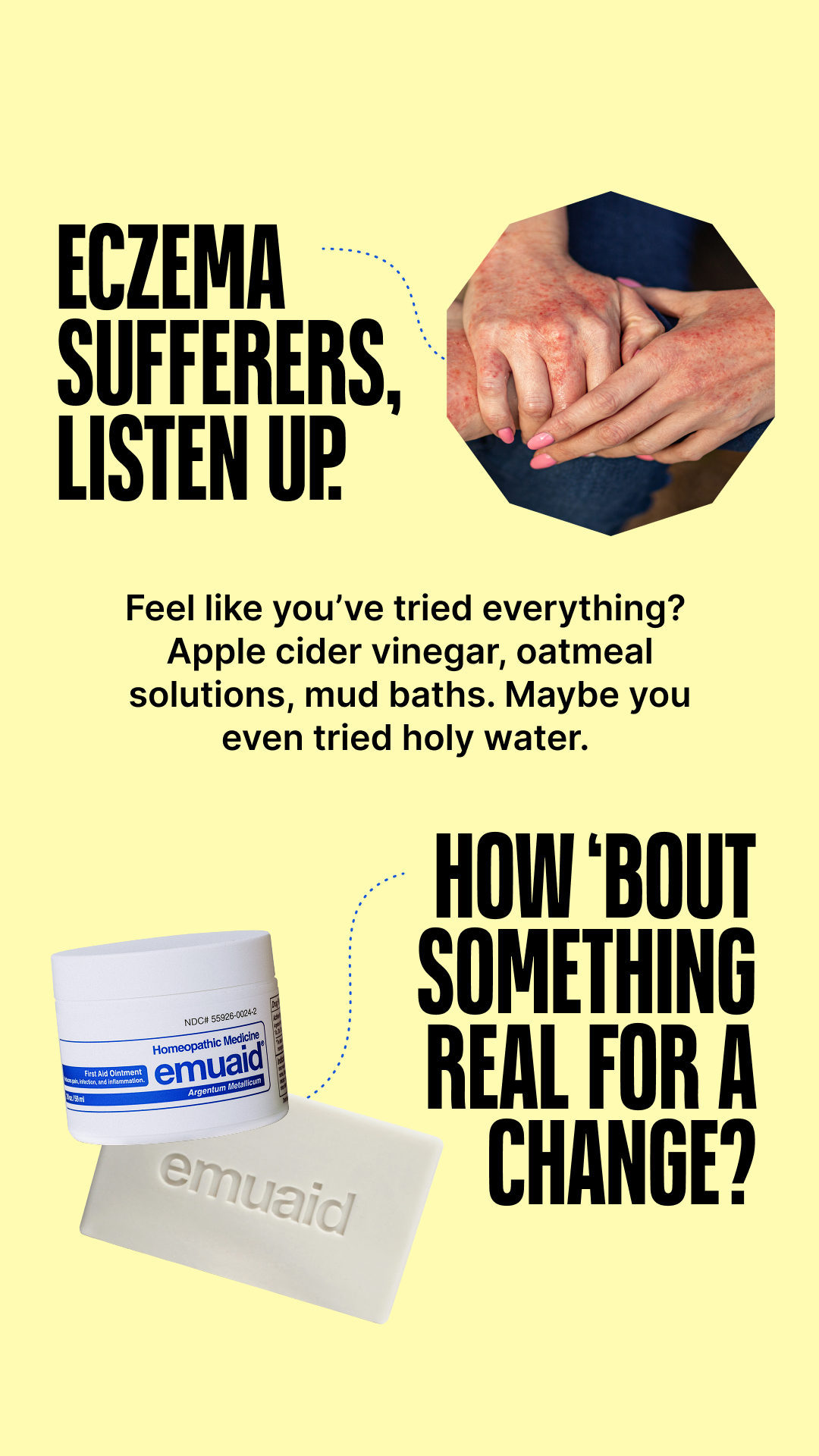 Emuaid Facebook ad