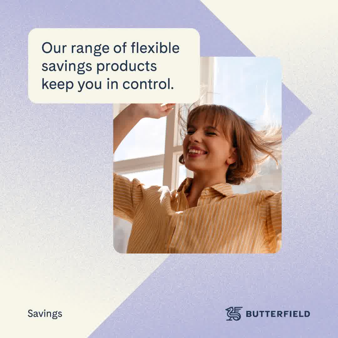 Butterfield Cayman Facebook ad: Saving with Butterfield