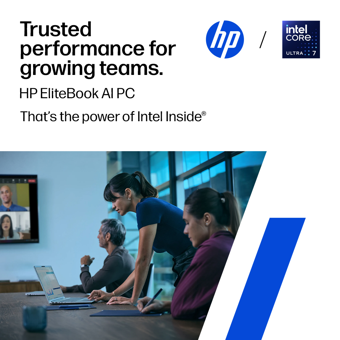 HP Facebook ad: Reliable Tech for Growing Teams