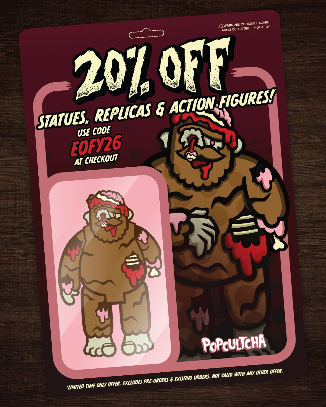 Popcultcha Facebook ad