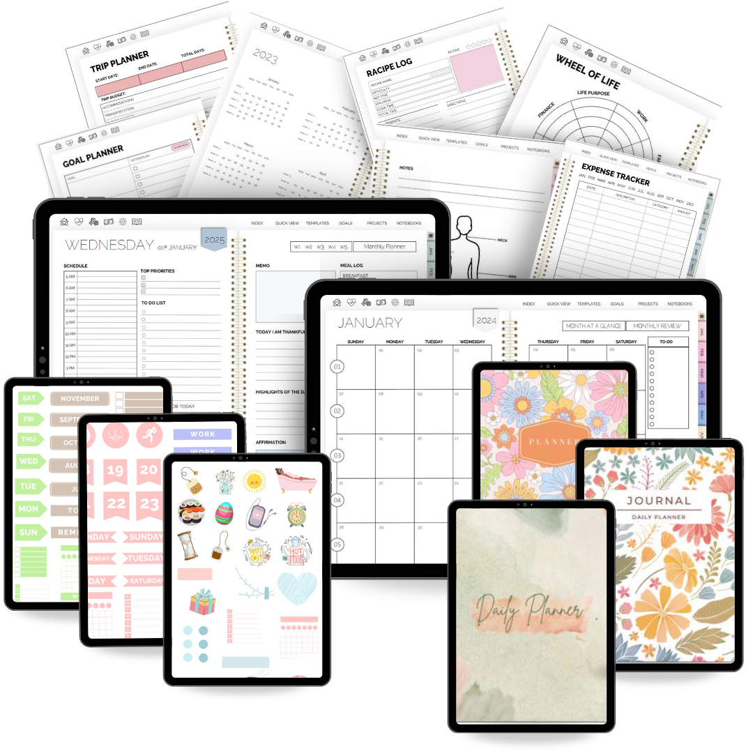 Digital Planner All-In-One Facebook ad: Elevate Your Productivity!