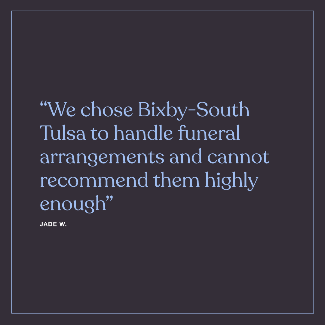 Bixby- South Tulsa Funeral Service & Crematory Facebook ad: Losing a loved one suddenly can be overwhelming…
