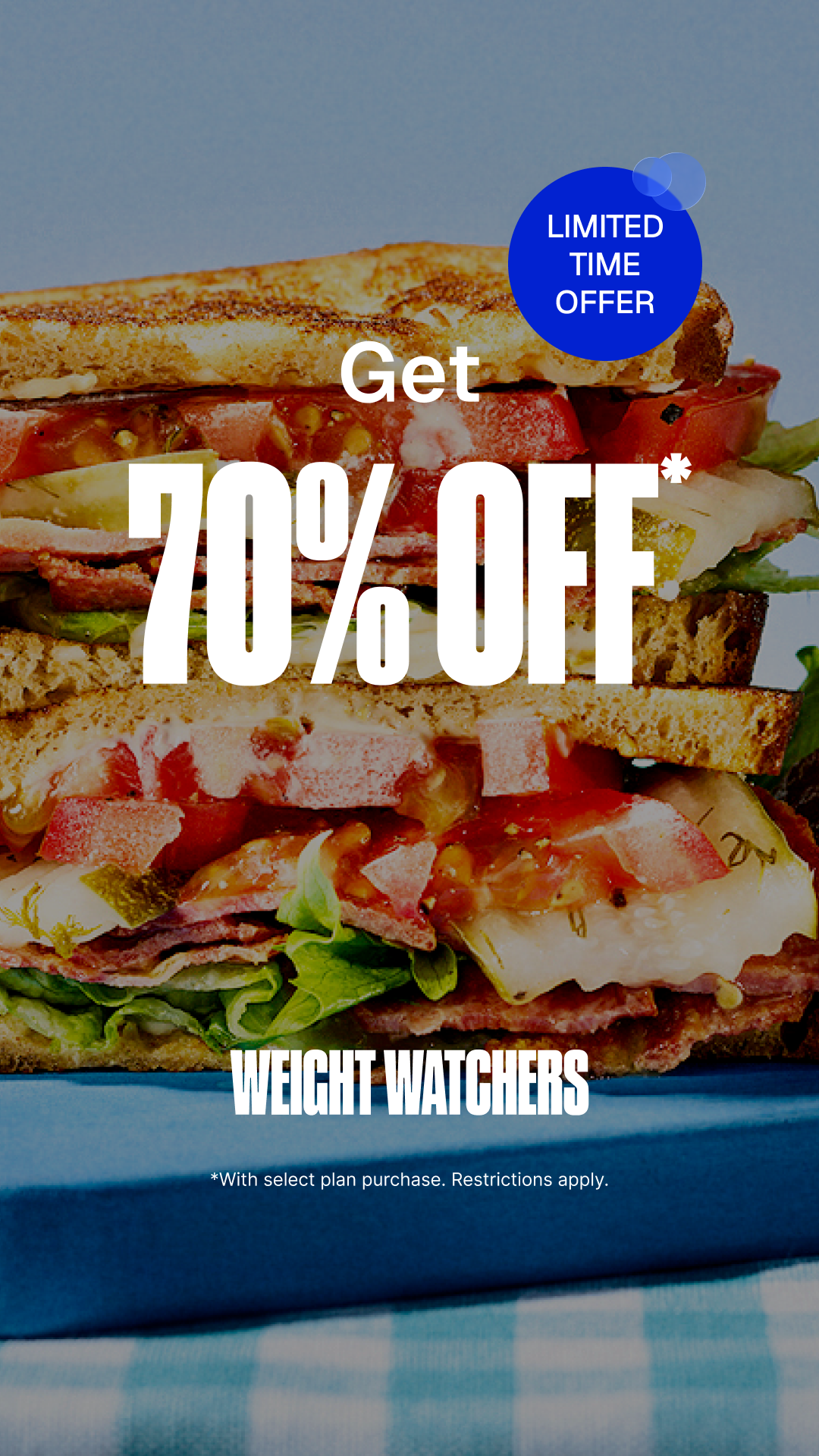 WeightWatchers UK Facebook ad