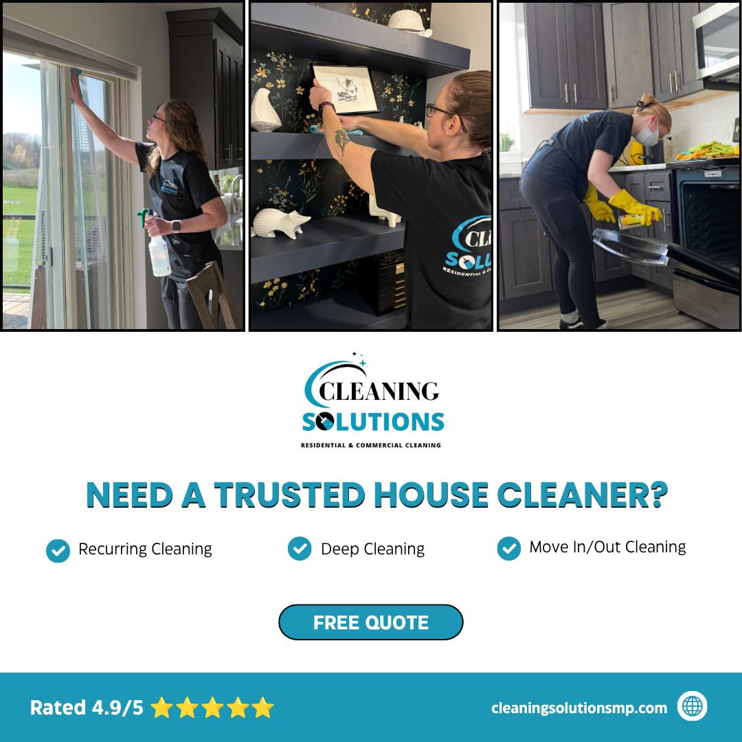 Cleaning Solutions Facebook ad