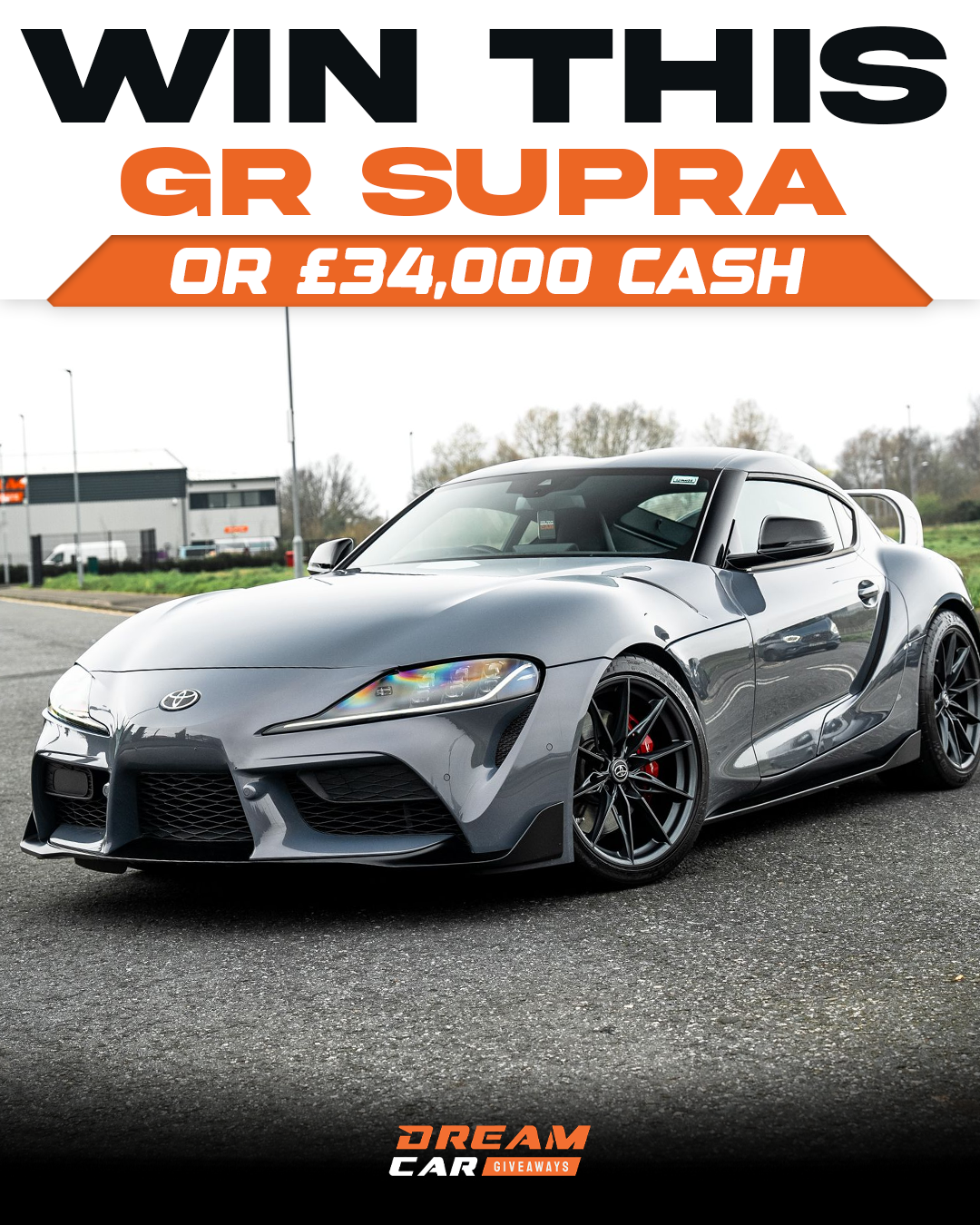 Dream Car Giveaways Facebook ad