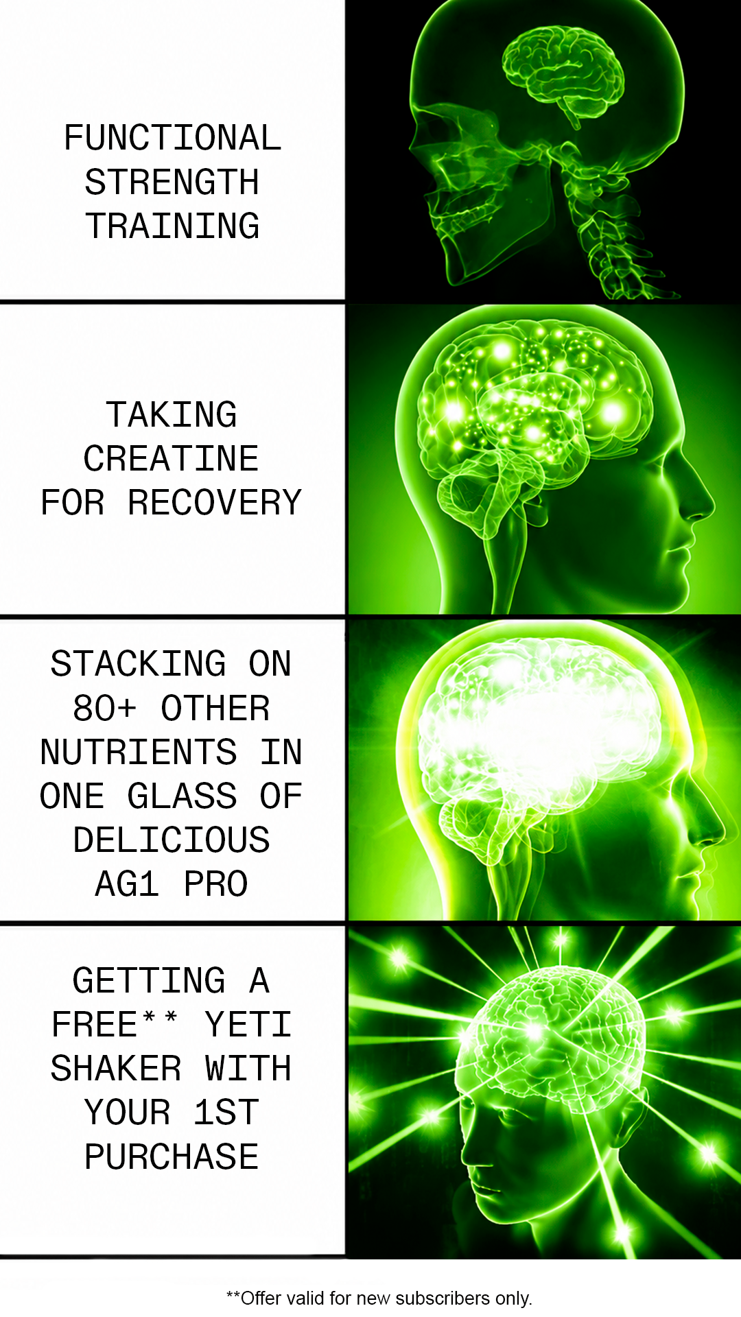 AG1 by Athletic Greens Facebook ad