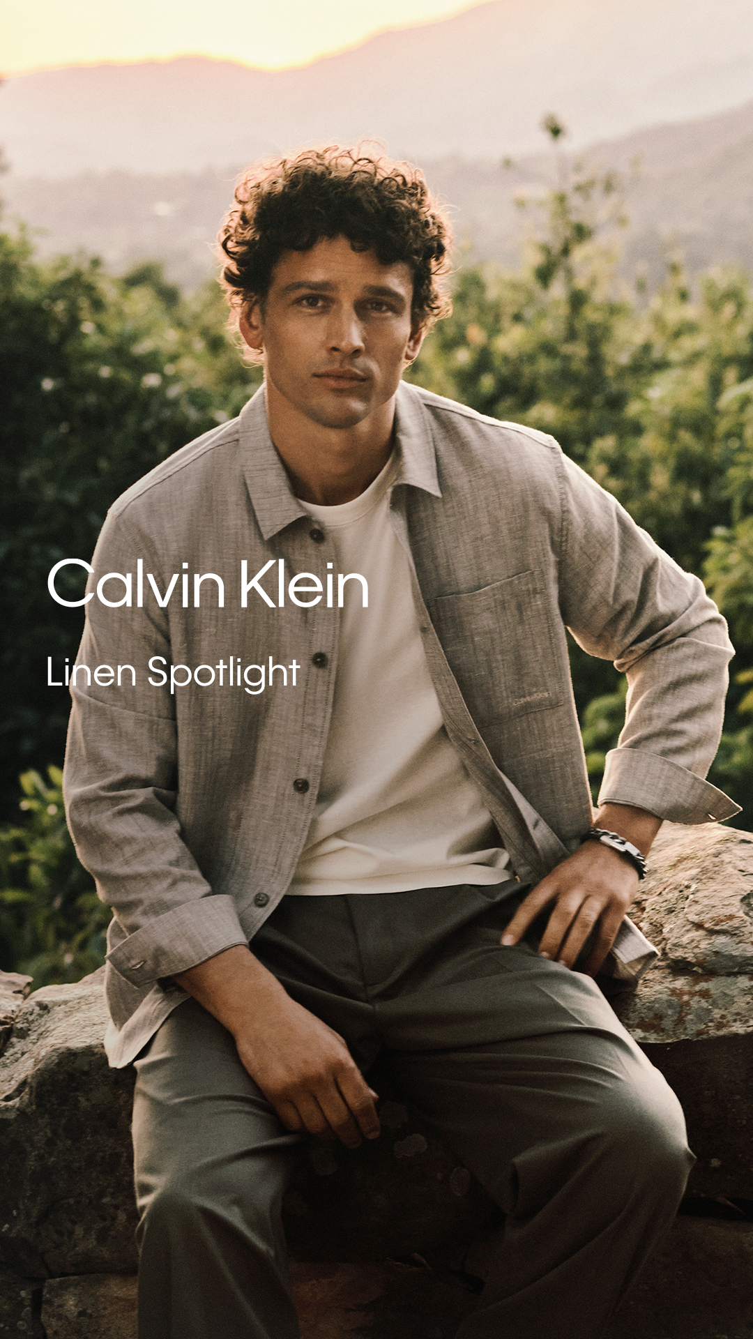 Calvin Klein Facebook ad