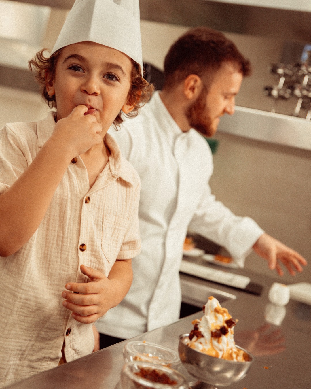 Commodore Club Dubai Facebook ad: Flavours that take you back.