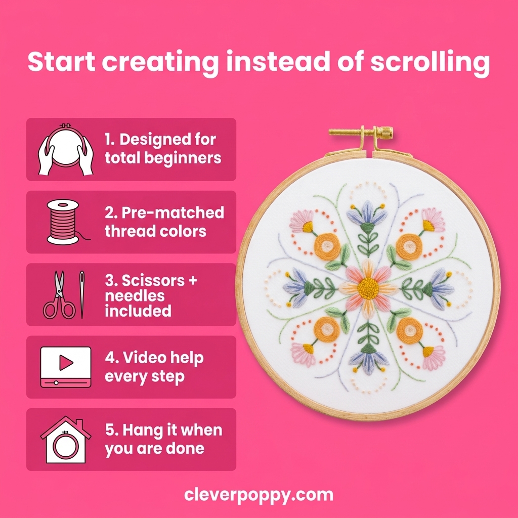 Clever Poppy Facebook ad