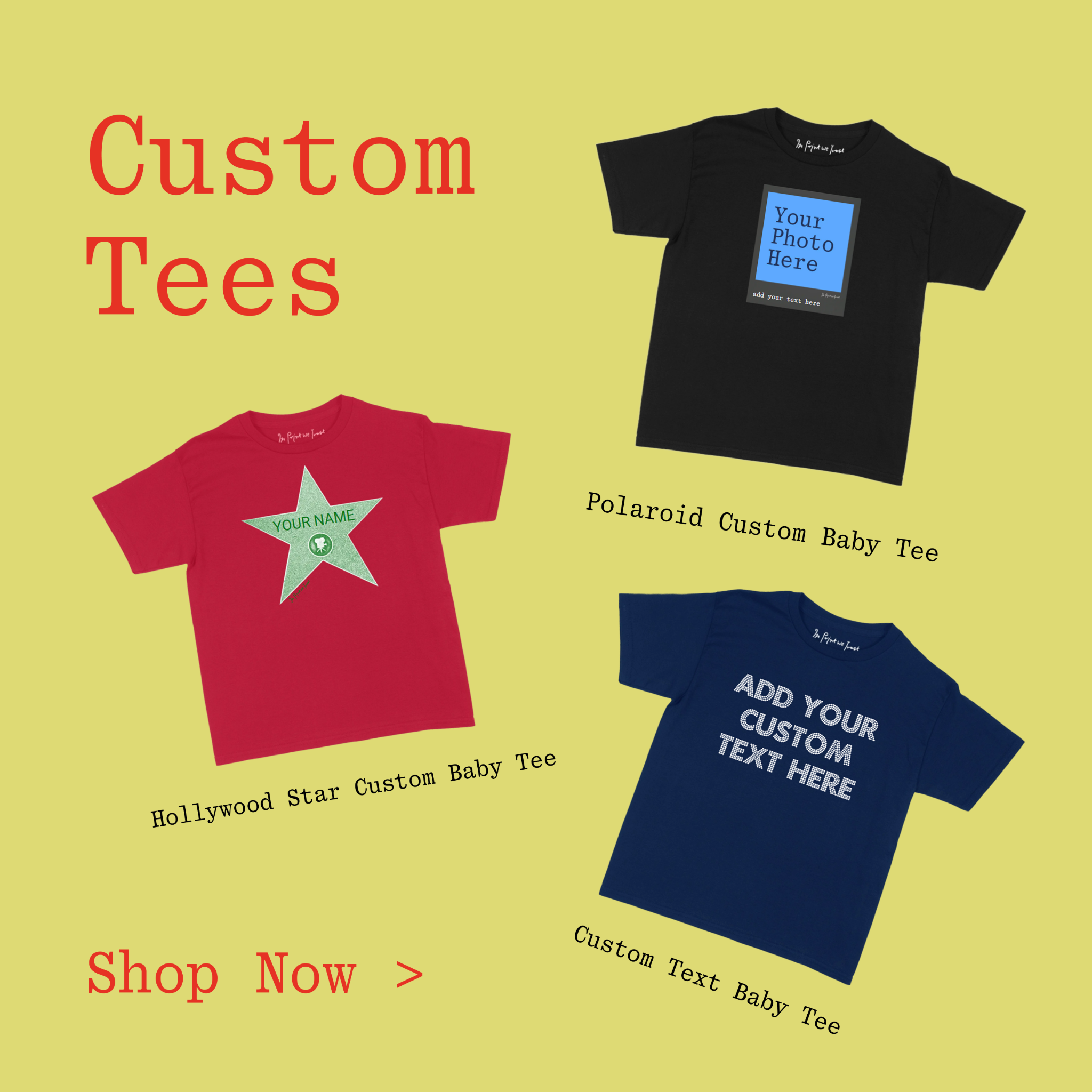 In Print We Trust Facebook ad: Just Restocked After 4 Months