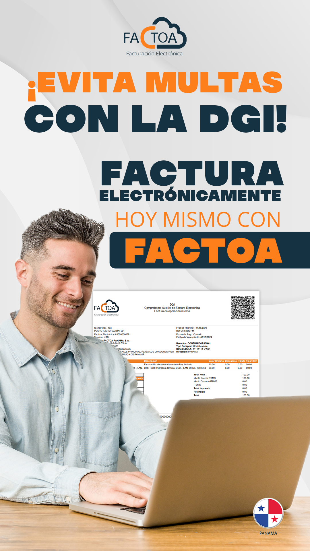 Factoa - Facturación Electrónica Facebook ad