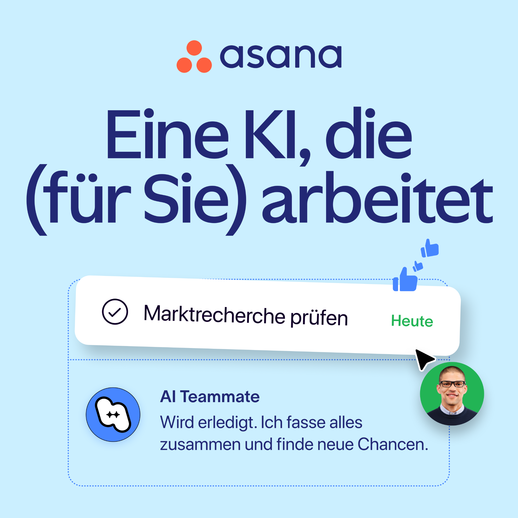 Asana Facebook ad