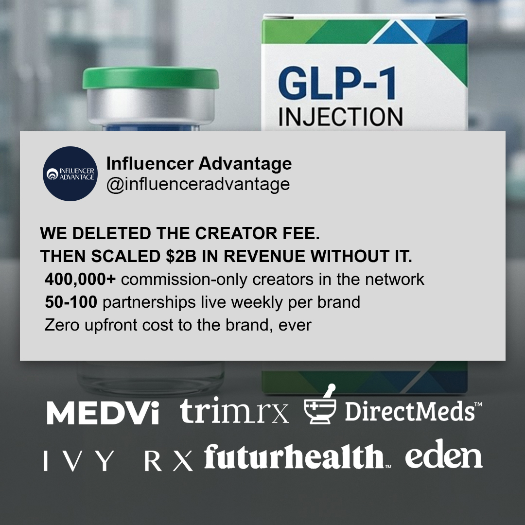 Influencer Advantage Facebook ad