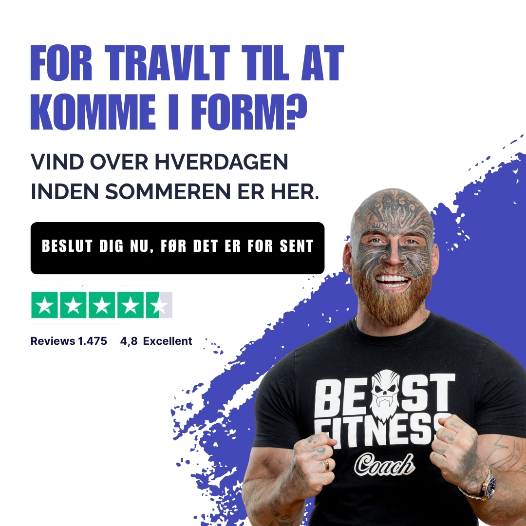 Jens ''The Beast'' Dalsgaard Facebook ad: Start nu, før sommeren er for tæt på
