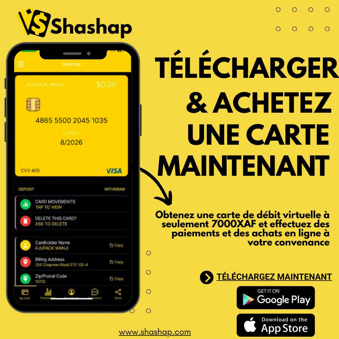 Shashap app Facebook ad