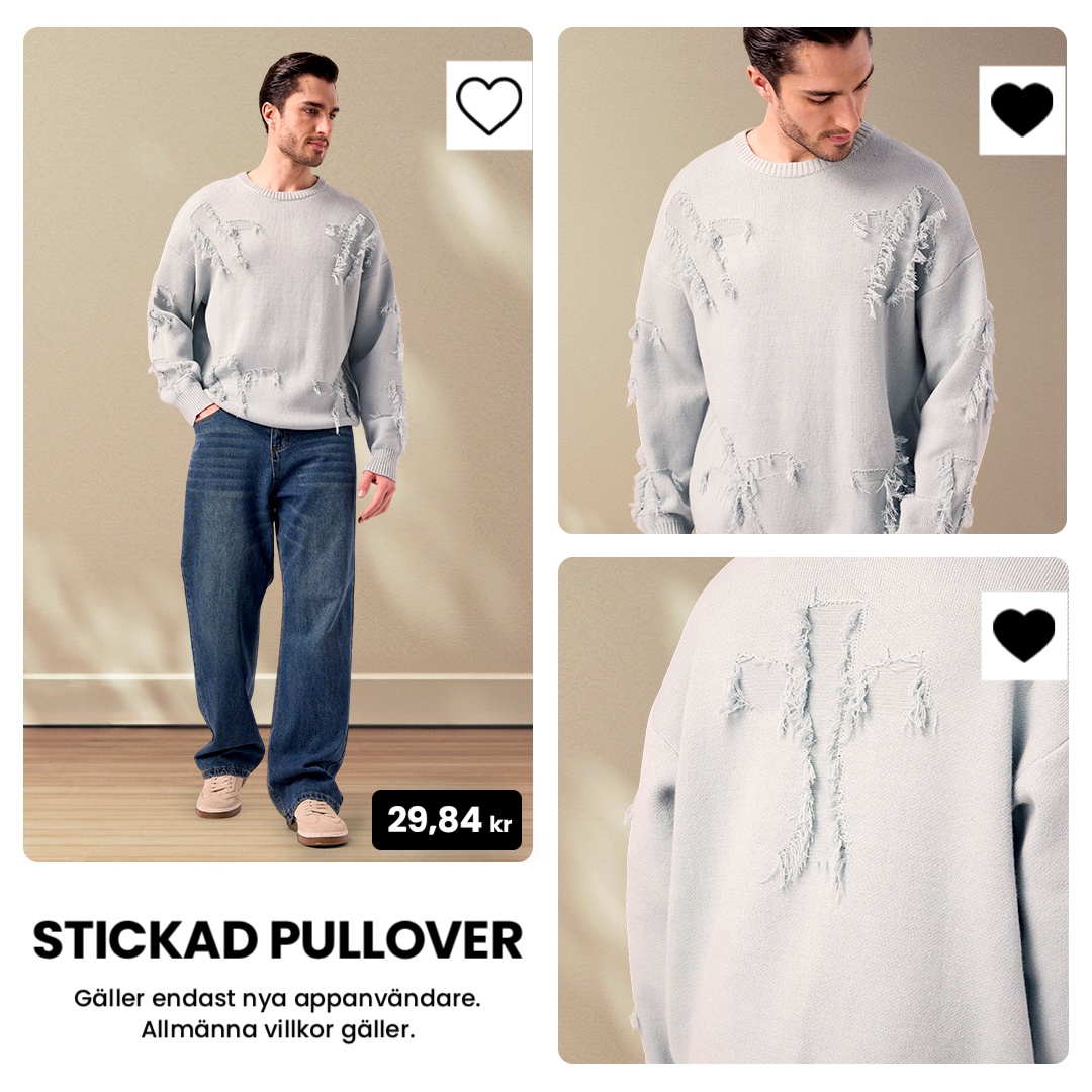 Temu Sweden Facebook ad