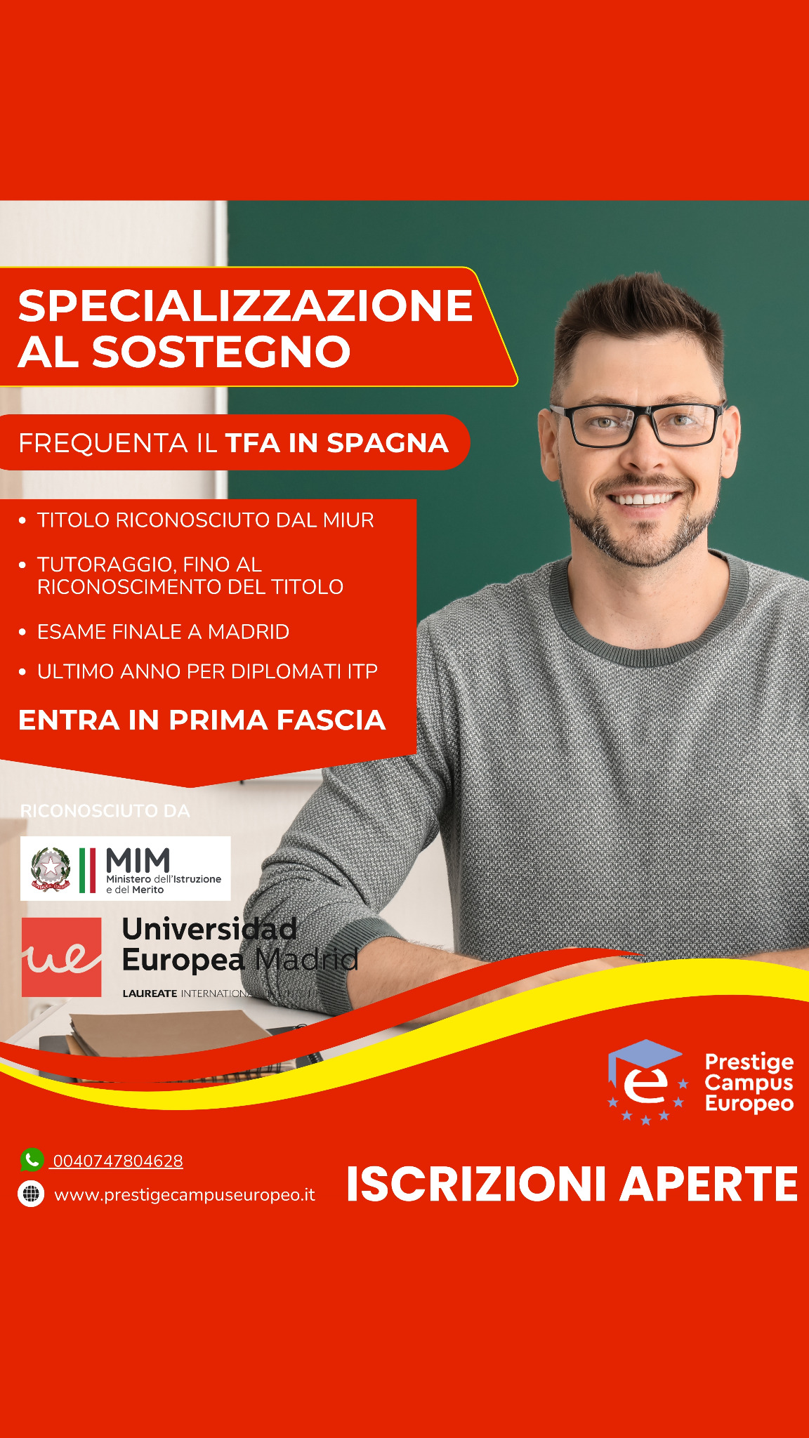 Prestige Campus Europeo Facebook ad