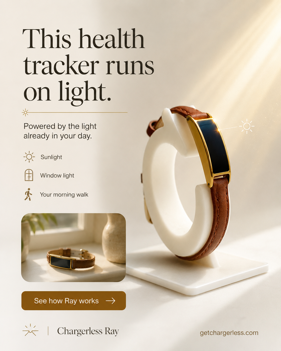 Chargerless Facebook ad
