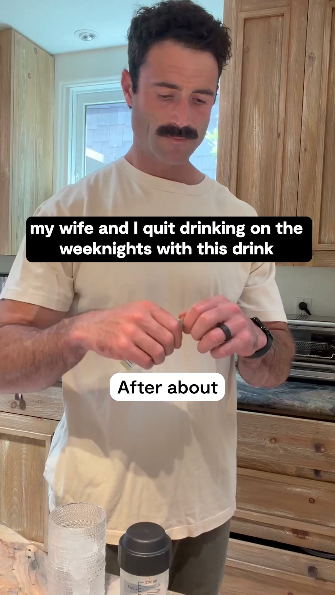 Aaron Schwartzman Facebook ad: Skip the Wine. Keep the Wind-Down.