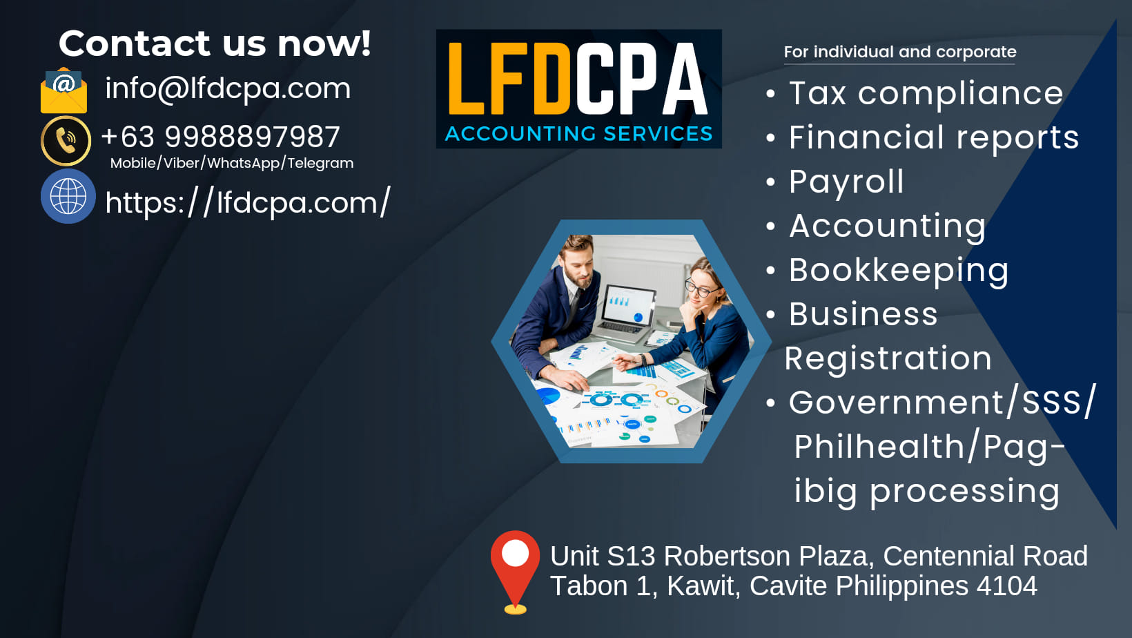 LFD CPA  Accounting Services Facebook ad
