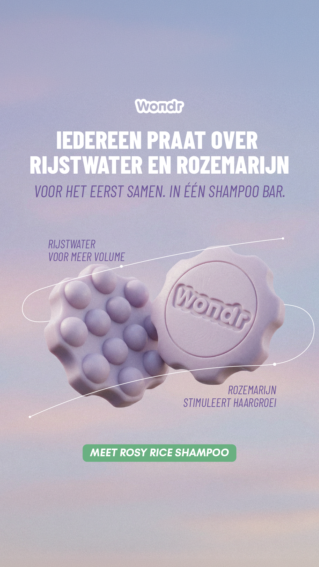 WONDR care Facebook ad