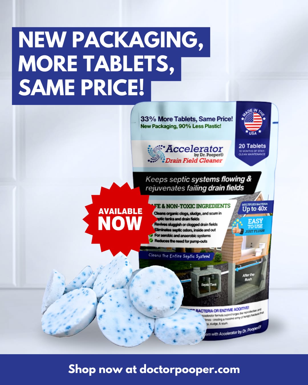Doctor Pooper Facebook ad: Save up to $15,000 on replacement fees!