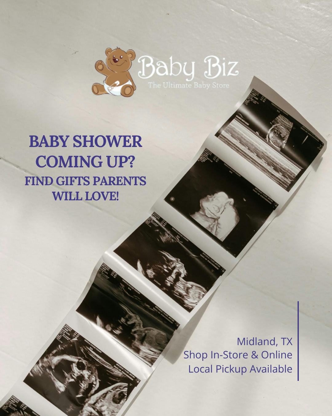 BABY BIZ Facebook ad: Best Baby Gifts!