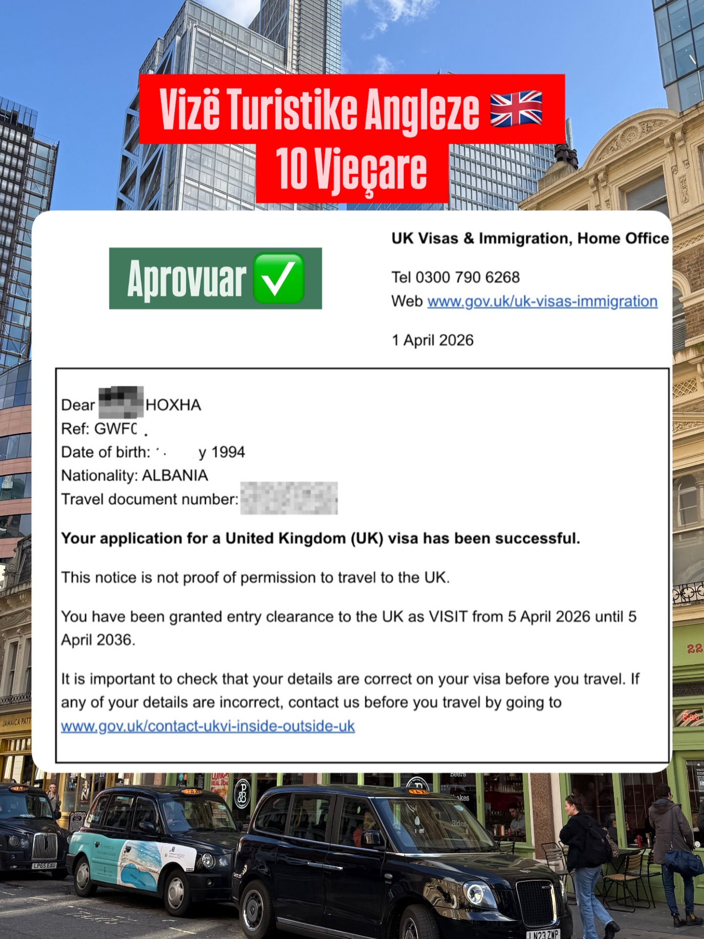 VIP Visa Consulting Facebook ad