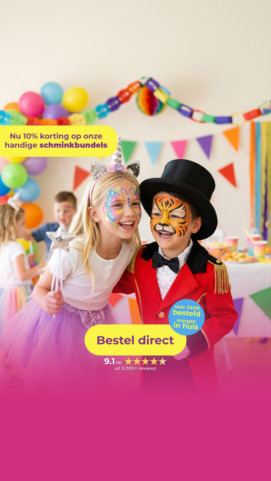 Schmink Specialist Facebook ad: Bespaar €30