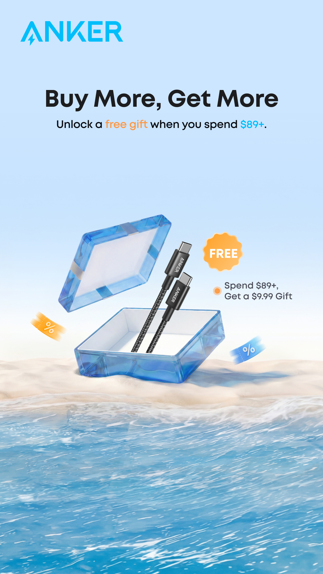 Anker Facebook ad