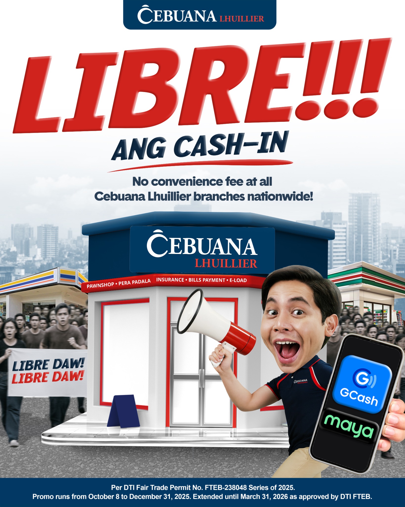 Cebuana Lhuillier Facebook ad: Tara na sa libreng cash in!