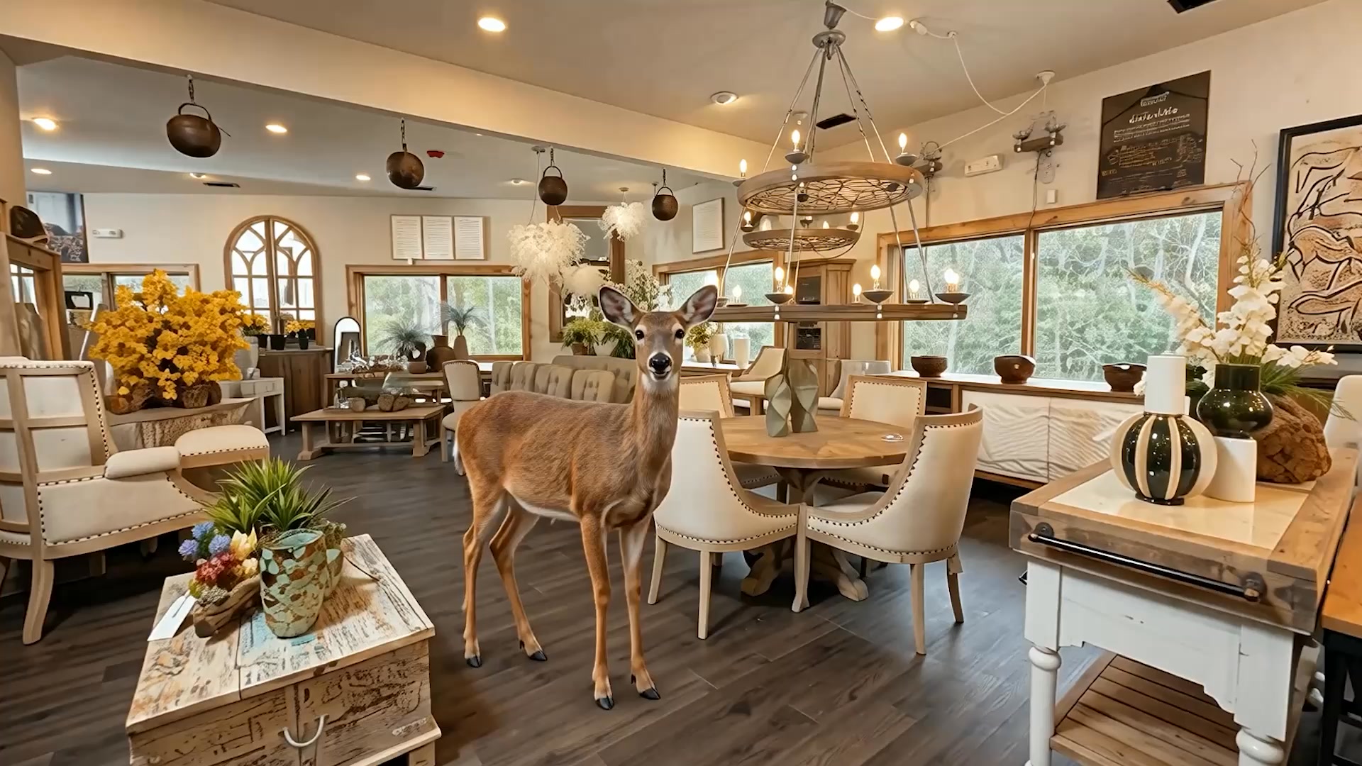 Mountain Emporium Facebook ad: Rustic Furniture and Unique Decor