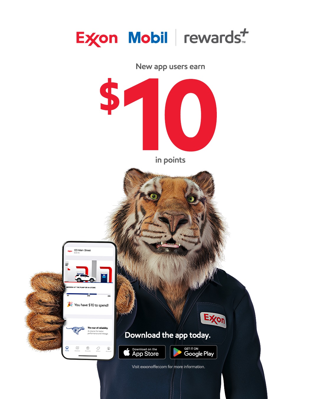 Exxon Fuels Facebook ad