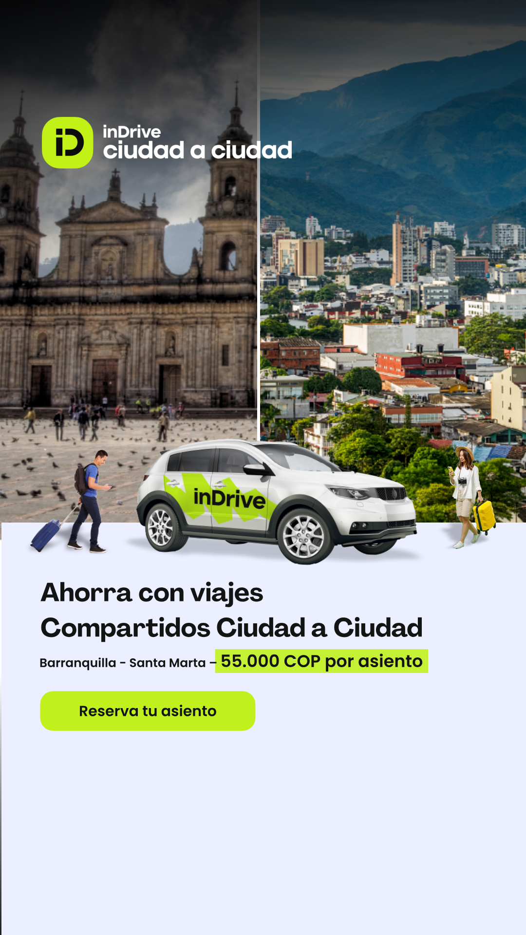 inDrive Facebook ad: inDrive - Comodidad a un gran precio