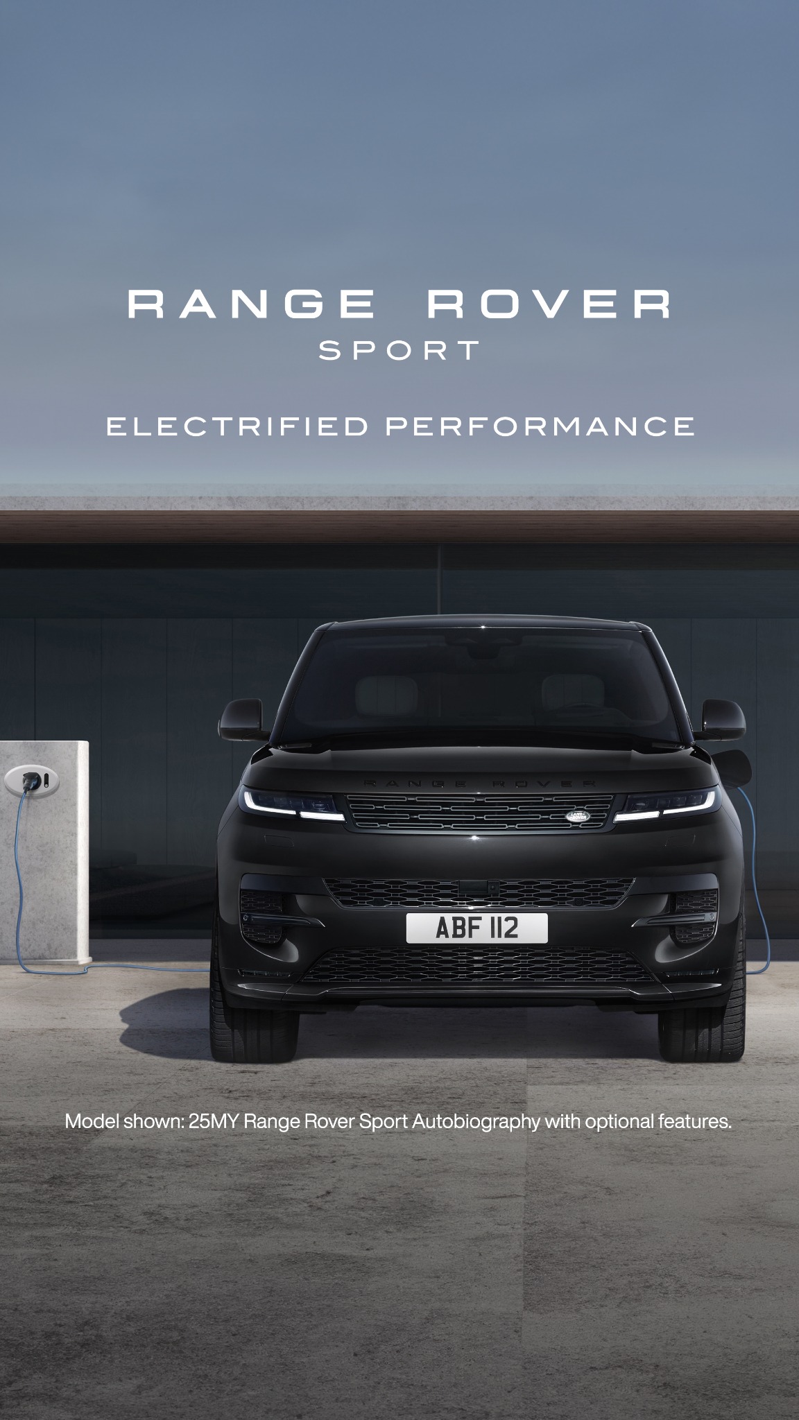 Range Rover Facebook ad