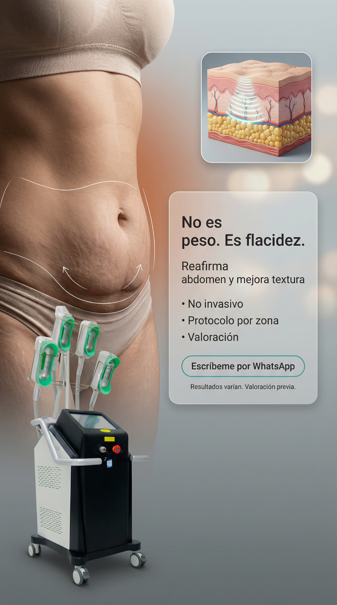 Bogota Taj Body Medical Center Facebook ad