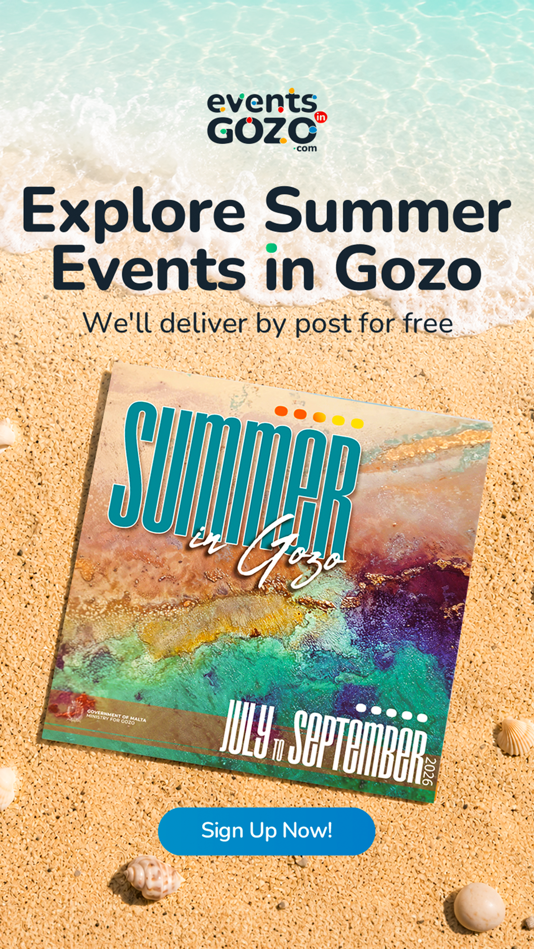 Events In Gozo Facebook ad from Jun 22, 2026