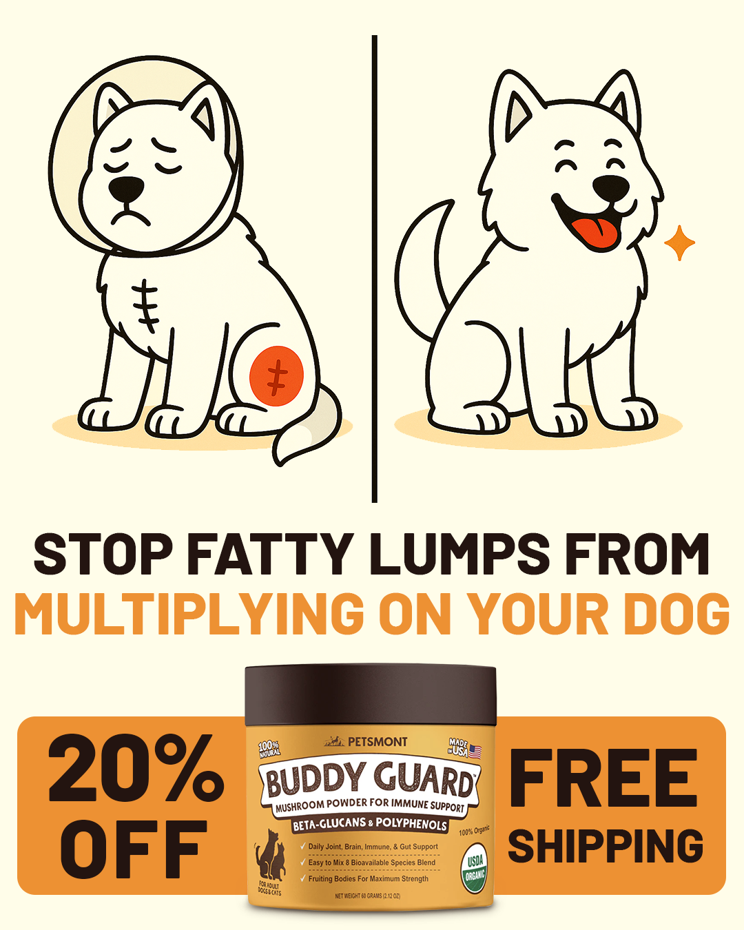 Petsmont Facebook ad