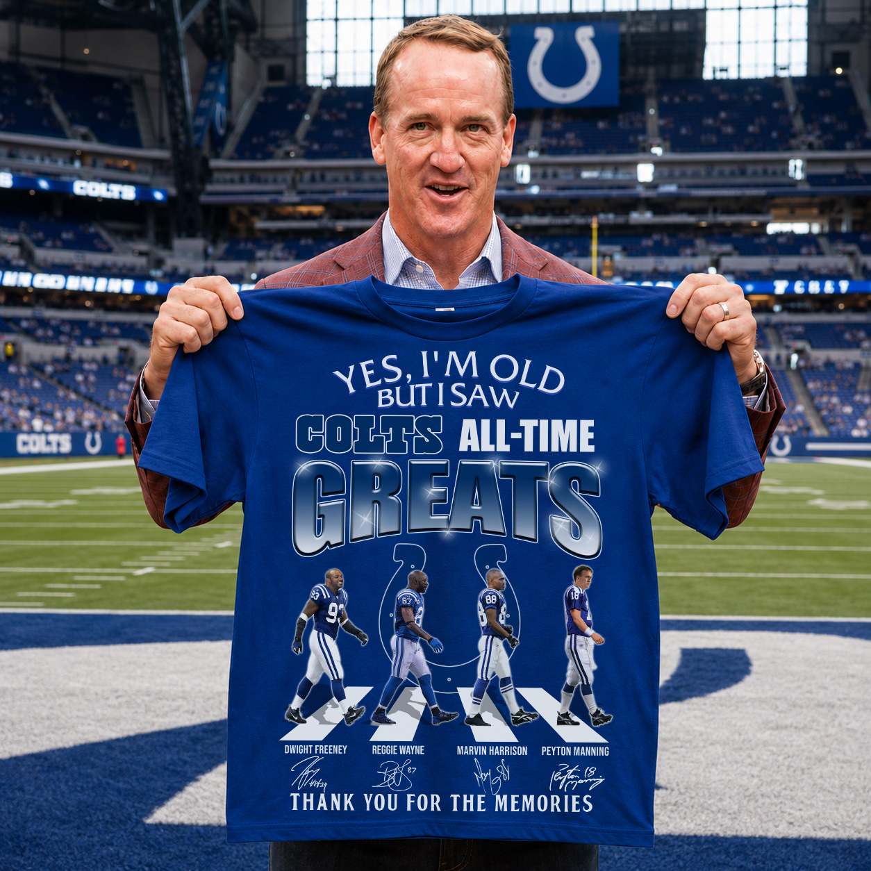 Sports Trending Facebook ad: I’m Old, I Saw Colts Greatness!