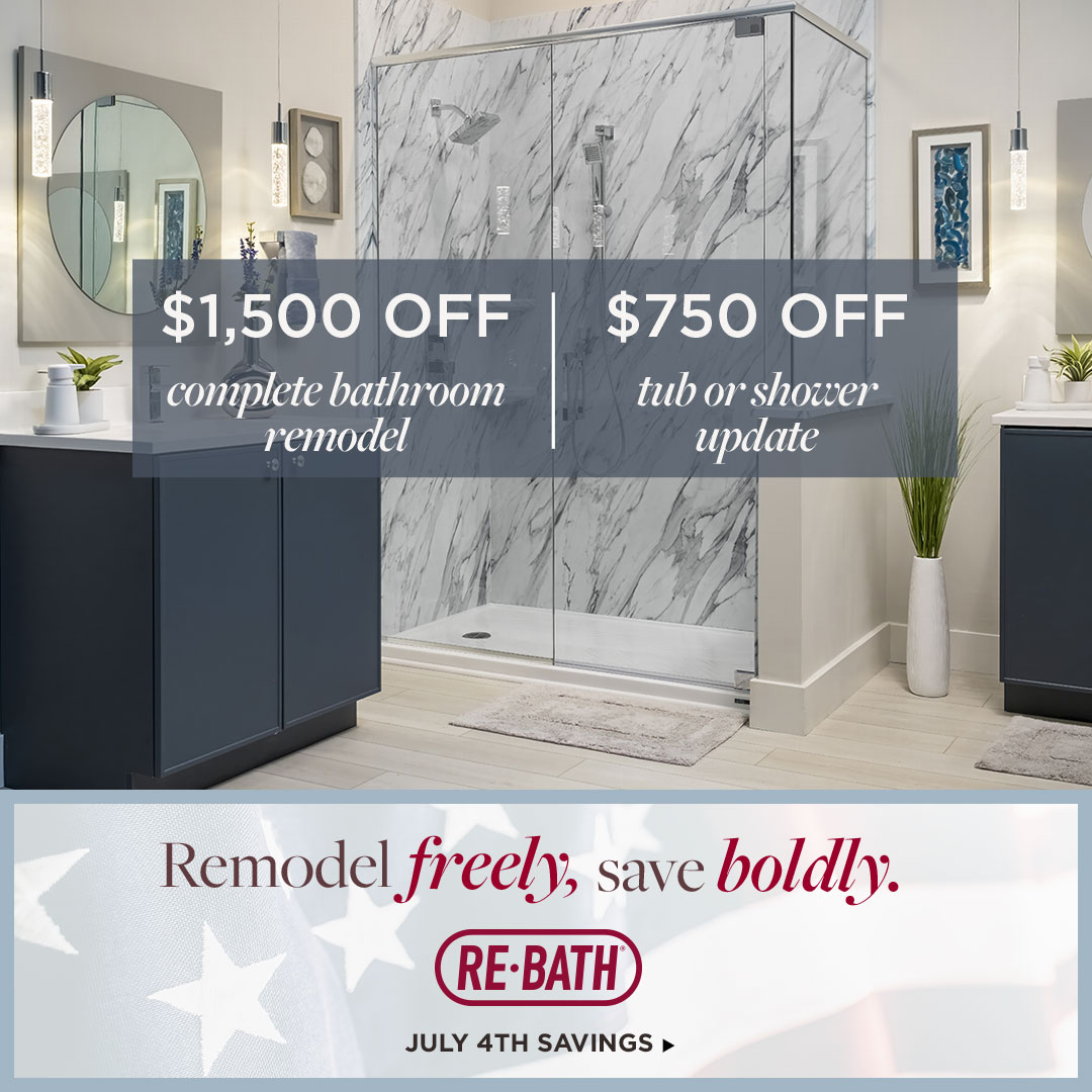 Re-Bath Atlanta Facebook ad: July 4th Sale