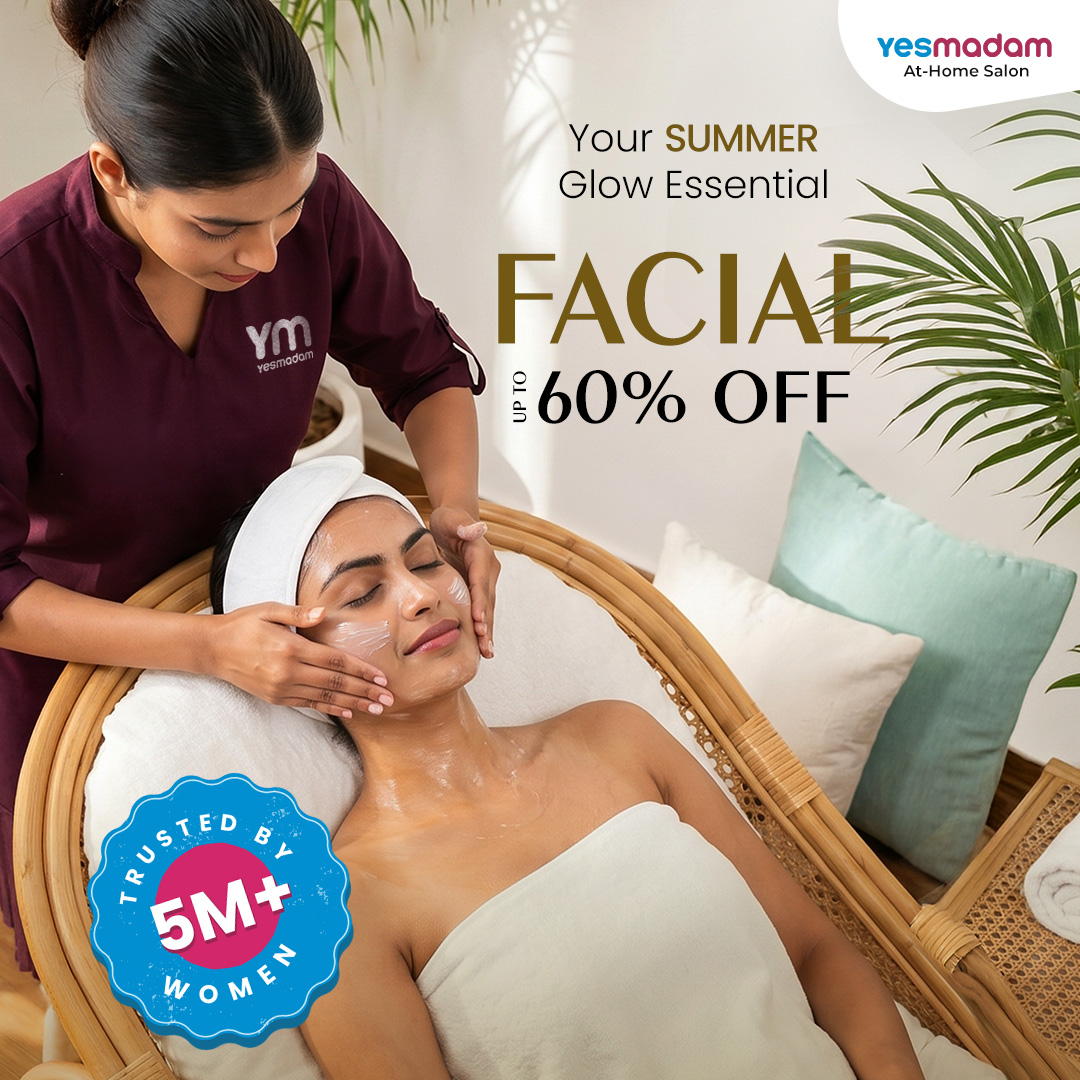 YesMadam Salon Facebook ad