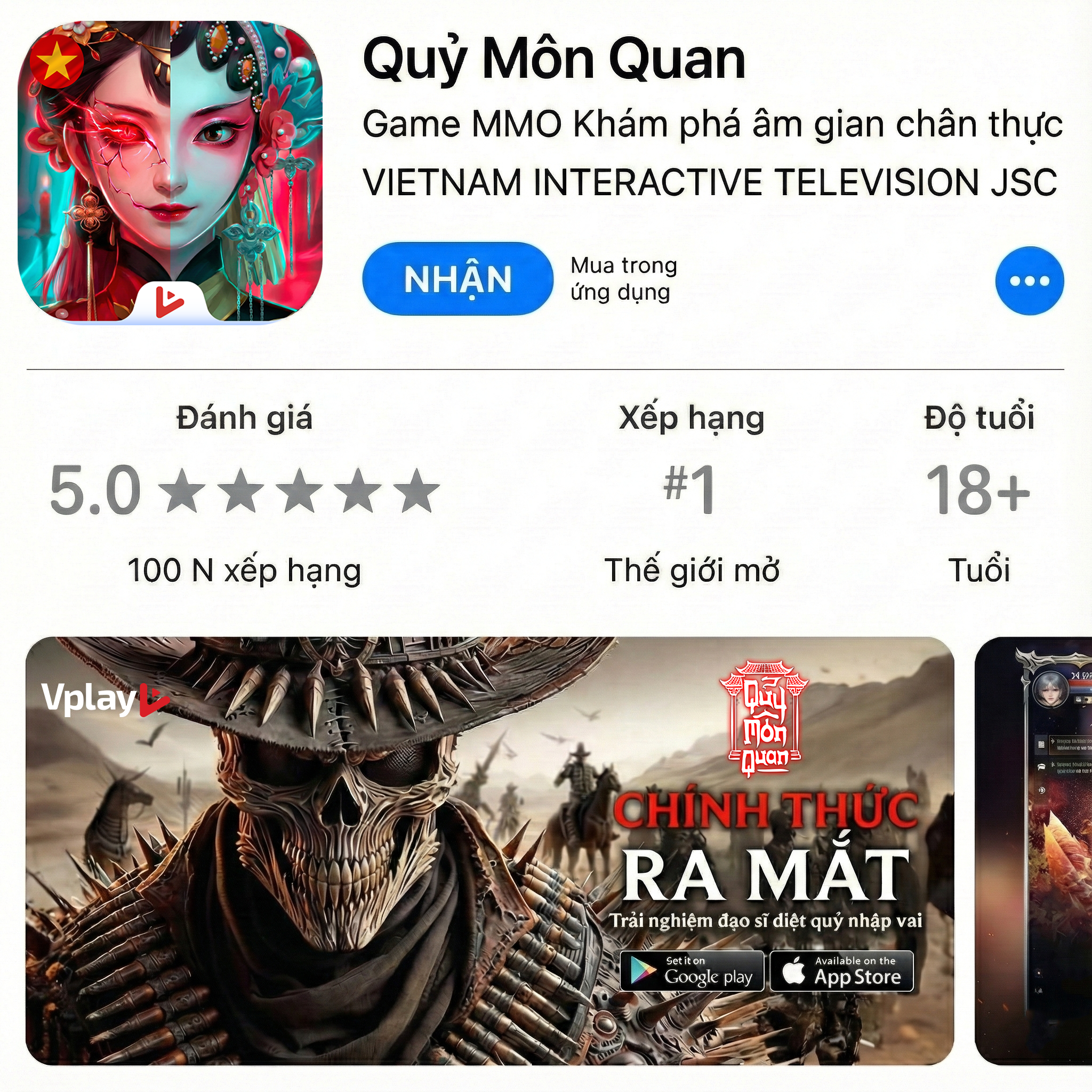 Vú Trụ Game Nhập Vai Facebook ad: CHÍNH THỨC RA MẮT