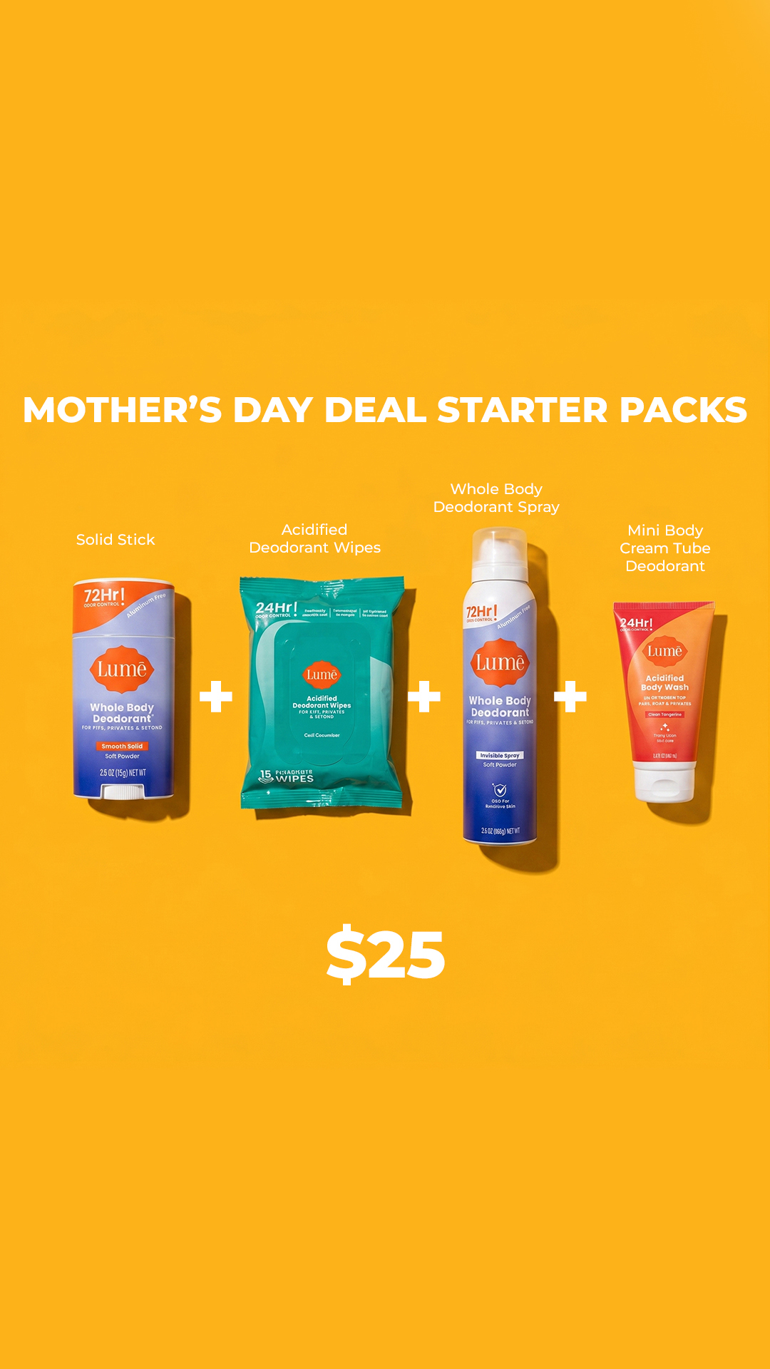 Lume Deodorant Facebook ad