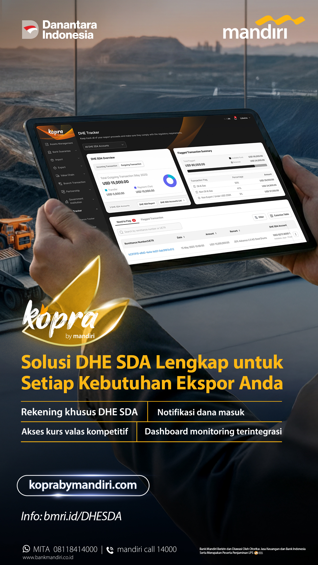 Bank Mandiri Facebook ad
