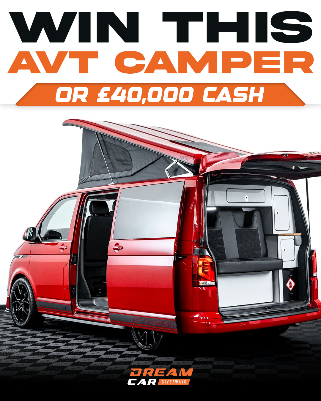 Dream Car Giveaways Facebook ad