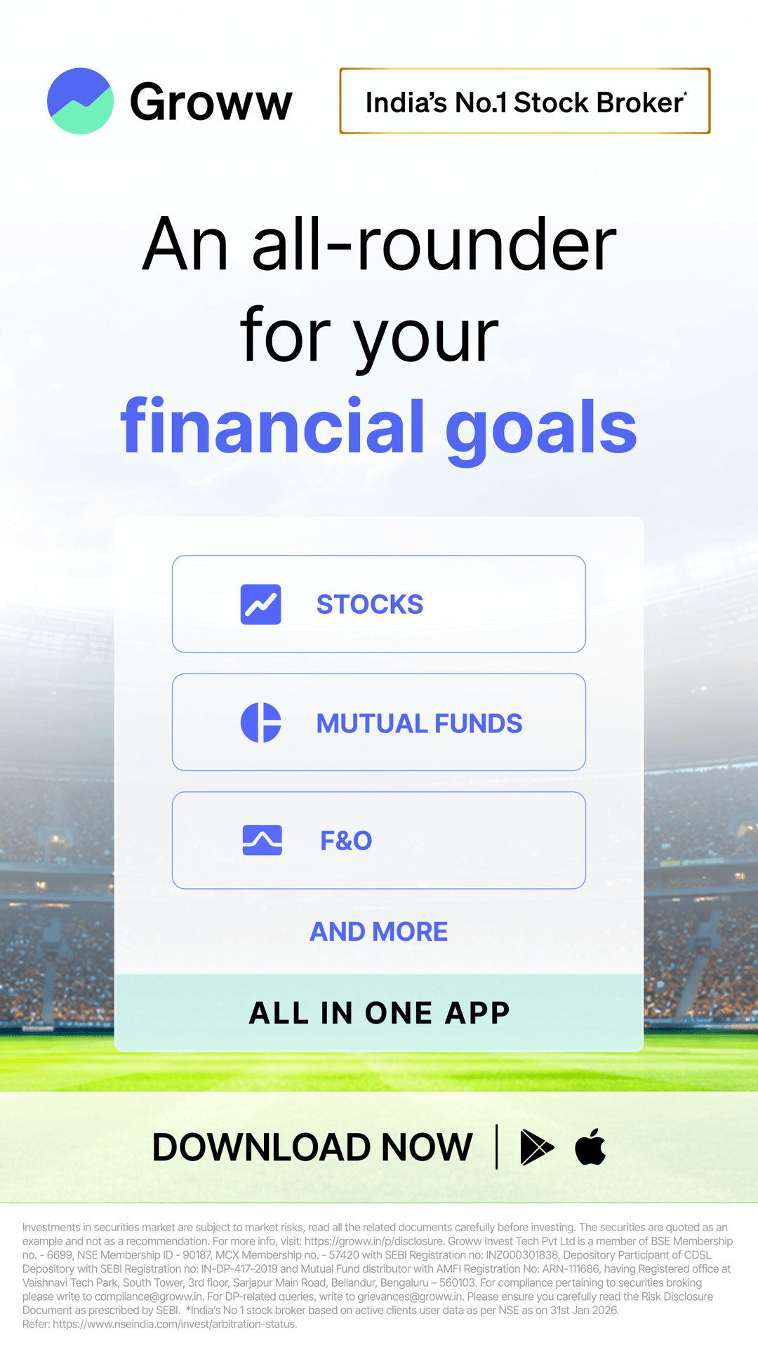 Groww Facebook ad