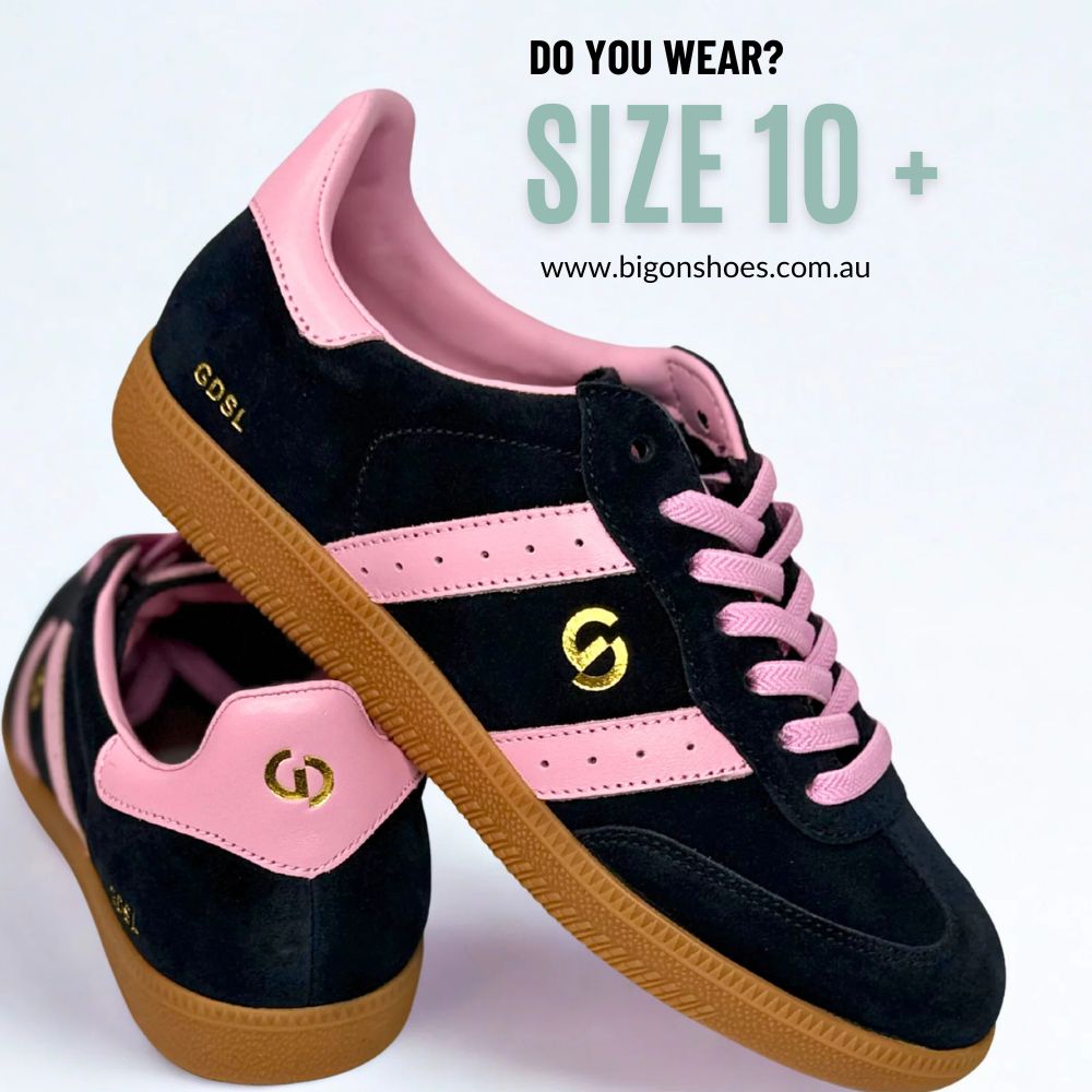 Big On Shoes Facebook ad: Your Home For Plus Sized Shoes
